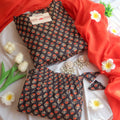 Black Rose Suit Set