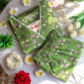 Fern Fantasy Blossom Suit Set - Sukoon (Slim Fit)